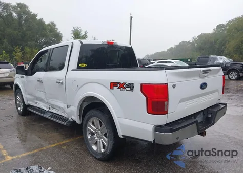 2020 Ford F-150 Lariat from USA, damaged, VIN 1FTEW1E4XLFA16116